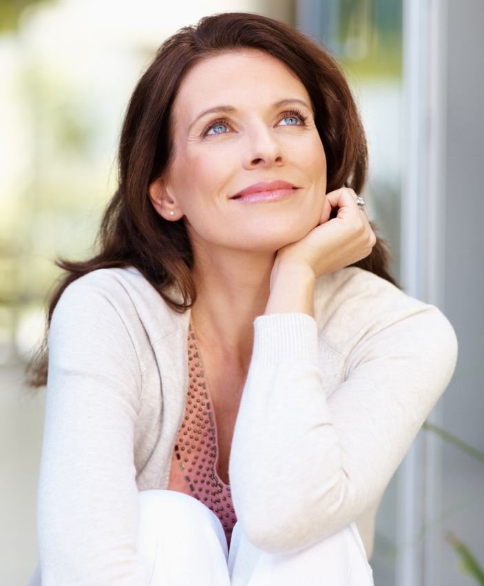 Torrance laser hair removal model smiling