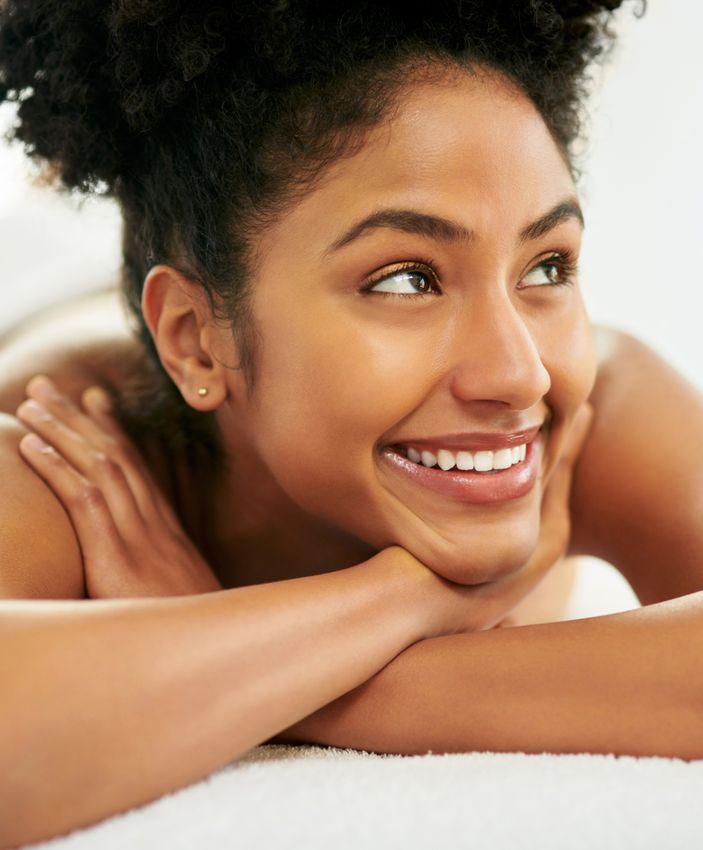 Palos Verdes Intense Pulsed Light model smiling